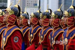 Toàn cảnh diễu binh hoành tráng của 'con cháu' Thành Cát Tư Hãn