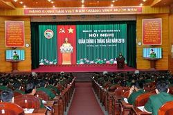 Quân khu 5: Triển khai nhiệm vụ cuối 6 tháng năm 2019