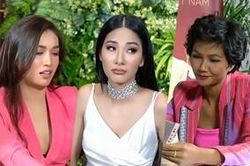 Mâu thuẫn với H'Hen Niê - Lệ Hằng, Hoàng Thùy buồn xo vì chẳng chọn được National Costume ưng ý?