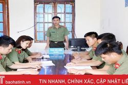'Làm việc không vì thành tích cá nhân, mà để thấy công an thì luôn vì dân phục vụ…'