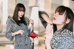 Địch Lệ Nhiệt Ba xinh đẹp, lạ lẫm với tạo hình tóc ngang mới mẻ