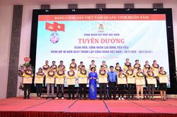 Công đoàn Dệt May Việt Nam: Kỷ niệm 90 năm Ngày thành lập Công Đoàn Việt nam, tôn vinh CB, CNLĐ tiêu biểu ngành Dệt May