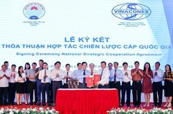 Vinaconex ký kết hợp tác chiến lược cấp quốc gia với VCA