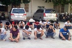 32 thanh niên dương tính với ma túy trong quán karaoke