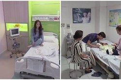 Về Nhà Đi Con: Vào cùng một viện nhưng Nhã nằm phòng sang chảnh, còn cu Bon nằm phòng bình dân?