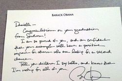 Thế giới Thế giới toàn cảnh Lá thư ông Obama tự tay viết cho tù nhân được khoan hồng gây 'sốt'