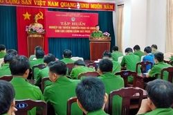 Tập huấn tuyên truyền PCCC cho cán bộ tuyên truyền 19 tỉnh thành phía Nam