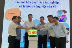 Sở Kế hoạch và Đầu tư triển khai mô hình cơ quan điện tử