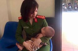 Kịp thời ngăn cản người đàn ông bế con có ý định nhảy cầu tự tử