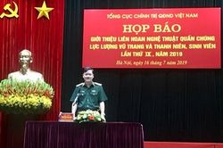 Sẵn sàng cho ngày hội nghệ thuật LLVT, Thanh niên và Sinh viên lần thứ IX