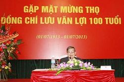 Nhà ngoại giao Lưu Văn Lợi: Một pho từ điển sống