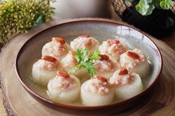 Tối nay ăn gì: Bí đao hấp tôm thơm ngọt, thanh mát