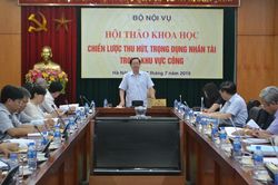 Giải phóng vị trí việc làm trong khu vực công để tạo cơ hội cho những người ưu tú