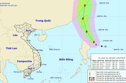 Tin bão gần Biển Đông, bão Danas