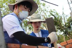 Hoạt động tình nguyện vì trẻ em tại Sóc Trăng