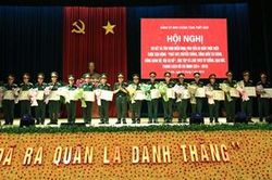 Binh chủng Tăng-Thiết giáp tôn vinh 8 tập thể, 10 cá nhân điển hình tiên tiến