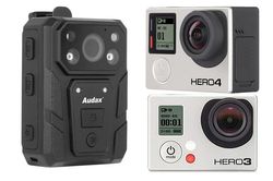 So sánh camera gắn ngực của CSGT Việt Nam với Gopro Hero 3, 4