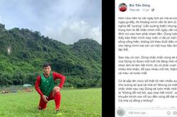 Sau 1 tháng ăn hỏi, trung vệ Bùi Tiến Dũng hí hửng khoe 'sắp lên chức'
