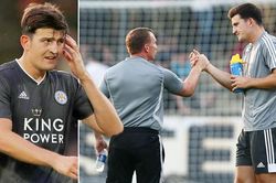 Khiêu khích MU, Leicester hét giá Maguire 90 triệu bảng