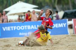 Giải bóng đá bãi biển VĐQG Cúp Vietfootball 2019: Nghẹt thở ngay vòng đầu