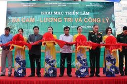 Triển lãm 'Da cam - Lương tri và Công lý'