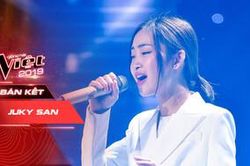 'Tốt nghiệp sớm' tại The Voice 2019, Juky San nói gì về người thầy 'cực phẩm' Hồ Hoài Anh?