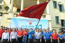 Ra quân các đội hình tình nguyện Kỳ nghỉ hồng