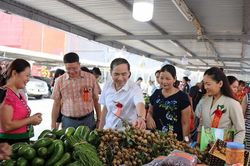 Nhãn và Nông sản an toàn Sơn La 'đổ bộ' Hà Nội