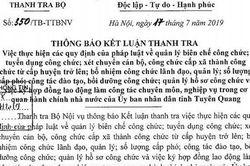 Bộ Nội vụ đề nghị thu hồi quyết định bổ nhiệm nhân sự 'chưa công chức đã lên lãnh đạo'