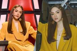 Ghi hình The Voice Kids 2019, Hương Giang pose dáng 'ngầu', thần thái chuẩn HLV Siêu Mẫu