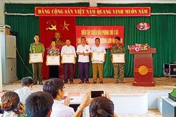 Yên Châu: Diễn tập chiến đấu phòng thủ cụm xã Sặp Vạt, Chiềng Hặc, Mường Lựm năm 2019