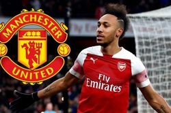 Chuyển nhượng MU: Gây sốc khi ra giá 62 triệu bảng cho Aubameyang để thay Lukaku