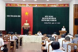 Quảng Bình: Cần cải thiện môi trường đầu tư kinh doanh, hỗ trợ doanh nghiệp