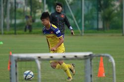 U22 Việt Nam bị phạt hít đất nếu không ghi bàn trong buổi tập