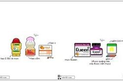 Bộ tranh 'Hồi xửa hồi xưa' với nào là kẹo C, mực Queen, bong bóng xà phòng… khiến 8X, 9X bồi hồi xúc động