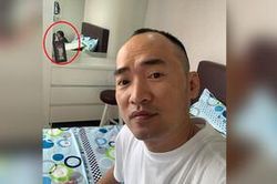 Tiến Luật đăng ảnh thức dậy ở một nơi xa, cư dân mạng tinh mắt phát hiện cô gái lạ trong gương không phải là Thu Trang