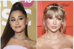 Hai người đẹp Ariana Grande và Taylor Swift dẫn đầu bảng đề cử MTV VMA