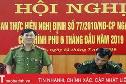 Phối hợp bảo vệ an ninh quốc gia, trật tự an toàn xã hội trên địa bàn Hà Tĩnh