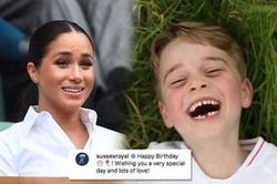 Megan bị dân mạng 'ném đá' thậm tệ chỉ vì gửi lời chúc mừng sinh nhật này tới Hoàng tử George