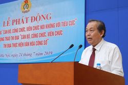 Phát động cuộc vận động 'Cán bộ, công chức, viên chức nói không với tiêu cực'