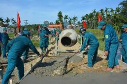 Hướng về vùng gian khó - cách làm hay của Bộ CHQS tỉnh Quảng Ngãi