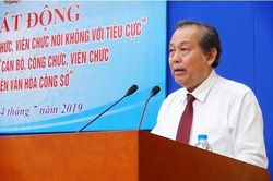Cán bộ, công chức, viên chức thực hiện 'NĂM KHÔNG' và thi đua thực hiện văn hóa công sở