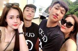 Trọng Đại và bạn gái 6 lần thi trượt Hoa hậu chụp ảnh thân mật, đập tan tin đồn chia tay