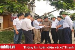 Đoàn công tác Bộ Nông nghiệp và Phát triển nông thôn làm việc tại Thanh Hóa