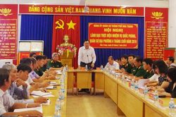 Hội nghị lãnh đạo nhiệm vụ quốc phòng, quân sự 6 tháng cuối năm 2019