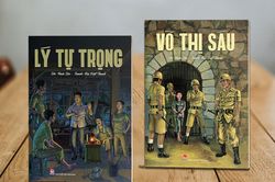 Sách tranh về những tấm gương anh hùng