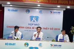 Điều đặc biệt trong 'Chia sẻ cùng thầy cô năm 2019'