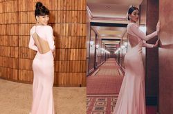 Nhã Phương 'chặt đẹp' Phương Khánh nhờ rãnh lưng sâu hun hút khi đụng váy kín trước hở sau