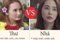 MXH tranh cãi kịch liệt với bảng so sánh Thư và Nhã (Về Nhà Đi Con): Nhã chiến thắng tuyệt đối?