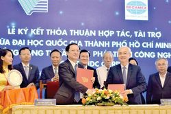 Quỹ phát triển Đại học Quốc gia TPHCM tiếp nhận hơn 362 tỷ đồng